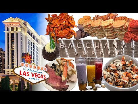 Bacchanal Buffet Las Vegas Walkthrough | Tour of the Largest Buffet in Las Vegas at Caesar's Palace