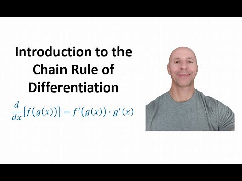 Introduction to the Chain Rule of Differentiation