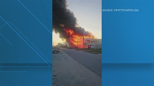 Massive Surf City fire burns three homes, sends thick smoke over Topsail Island