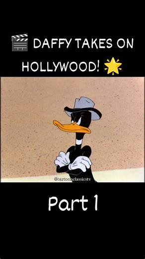 Cartoons|90sShows|Nostalgia on Instagram: "🎬 DAFFY TAKES ON HOLLYWOOD! 🌟🦆 Join *Daffy Duck* in *Hollywood Daffy (1946)* as he dives headfirst into showbiz chaos! From wild auditions to hilarious rejections, this Looney Tunes gem perfectly captures the struggle of making it big in Tinseltown! 🎭😂 Directed by Friz Freleng, this short delivers nonstop laughs, satire, and Daffy’s iconic over-the-top energy — a must-watch for every cartoon lover! 💥💫 If YOU were in Hollywood, what kind of star w
