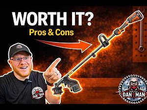 RIDGID 18V CORDLESS STRING TRIMMER- 1 YEAR REVIEW!! #ridgidtools #cordlesstools #toolreview