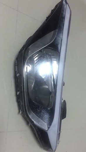 hyundai i20 led daytime running light with turning light