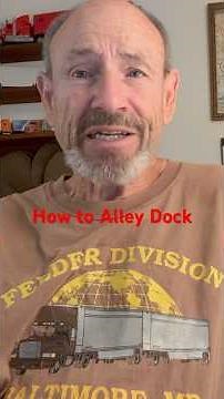 Alley Docking and Backing Skills