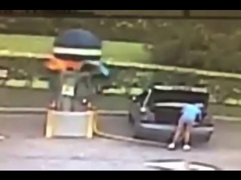 Woman Vacuums Gasoline, Sparks Explosion at Car Wash