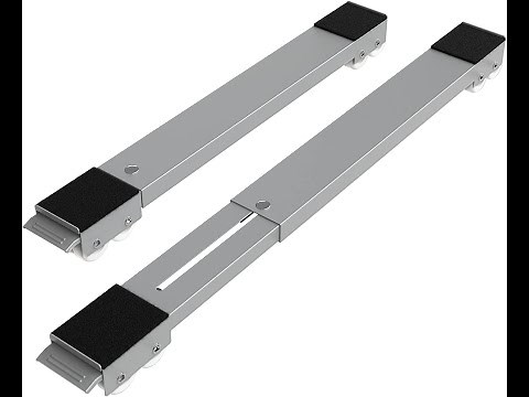 Rieles para nevera y lavadora - Base móvil extensible