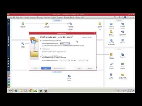 How to Condense a QuickBooks Desktop Data File