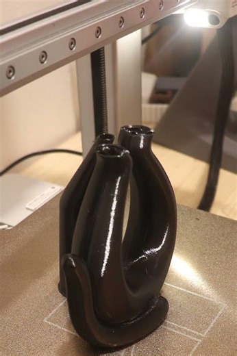 3D Print Timelapse: Elegant Shadow Cat 🐈‍⬛✨ (Bambu Lab P2S/A1 Combo)