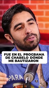 En el programa de chabelo me bautizaron | Se Prendió la Banda