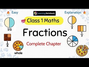 Class 1 Maths Fractions