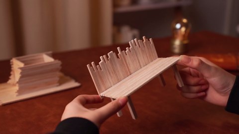 Yulejo 60 Pieces Balsa Wood Sticks 1/8 x 1/8 x 12 Inch Hardwood Square Dowels Unfinished Wooden Strips for DIY Molding Crafts Projects Making