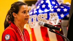 Back to school: Ocala Trinity Catholic honors Olympian Brittany Bowe