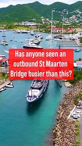 Yacht parade at Simpson Bay Bridge 🎥 by @blair_vb #superyacht #yacht #yachting #yachtcrew #yachtie | SuperYacht Times