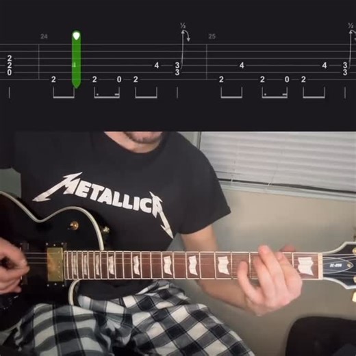 Serhii Tkachenko on Instagram: "#guitar #tutorial #metallica"