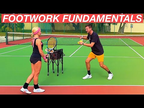Teaching Anna Tennis Footwork Fundamentals 💃