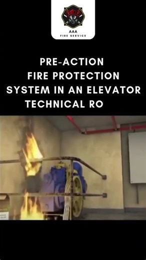 Smart fire protection for critical areas.🔥