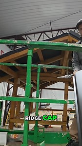 A roofer walks through the process of adjusting a metal roof ridge cap. They also discuss the important function of foam closures in keeping your roof sealed and protected. Vital info for homeowners! #MetalRoof #Roofing #HomeImprovement #DIYRoof #RidgeCap | Brian's Farming Videos