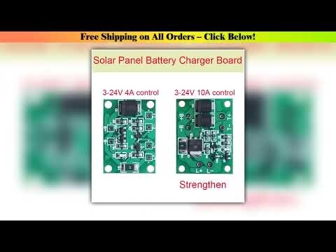 Automatic Solar Panel Battery Charger Board Night Light LED Control Switch Garden Street Light
