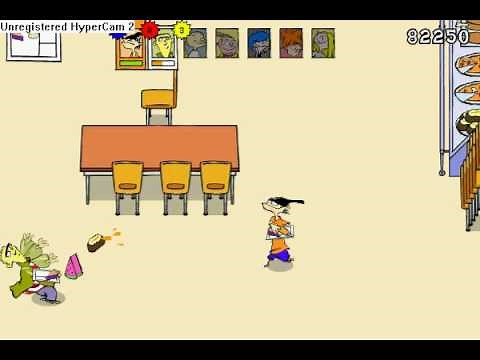 Ed, Edd n Eddy: Lunchroom Rumble Game part1