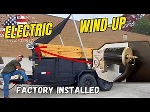 Harp's Tarps Electric Wind-Up Install | Wish I Did It Sooner