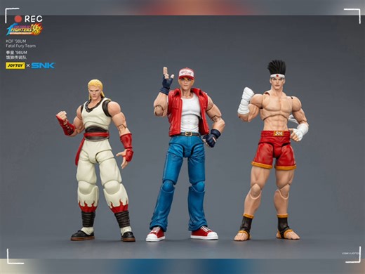Joy Toy 98格斗1/18可动人偶三人组