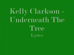 Kelly Clarkson - Underneath The Tree Lyrics