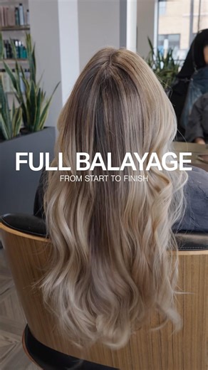 Full Balayage: from start to finish