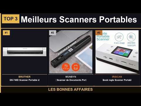 TOP 3 : Meilleur Scanner Portable 2026 - Comparatif Complet Document A4