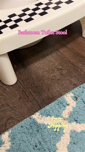 $13.98-24.98. UFORU Adult Bathroom Toilet Stool, 1 Plastic Portable Footstool, Bathroom Non-slip Toilet Auxiliary Step Stool. #toiletstool #fyp #fanfavoritedeals #footstool #stepstool @UFORU NEST