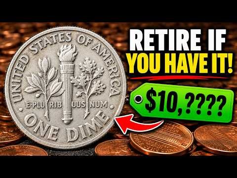 ​Rare Roosevelt Dimes Worth Money! Lots of 3 US Collectible Coins You Need to See