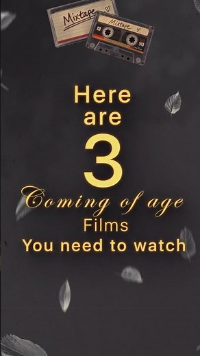 3 coming-of-age films you need to watch 🎬 #filmtok #movierecommendation #comingofage #motiondesign