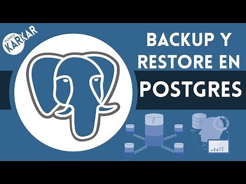 Como hacer un BACKUP y RESTORE de una Base de Datos en PostgreSQL