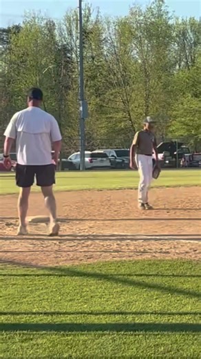 11U Caleb goes deep over the safety net and into the parking lot!
