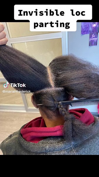 Invisible Locs Parting Techniques for Stylish Looks