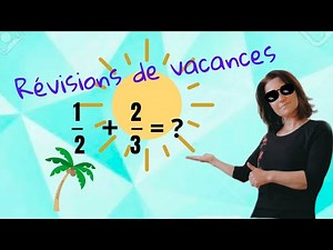 addition de fractions. Mathématiques collège, lycée.