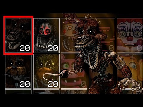 Nightmare Ignited Foxy in UCN! FNaF 4 + Tjoc R! (UCN Mods)