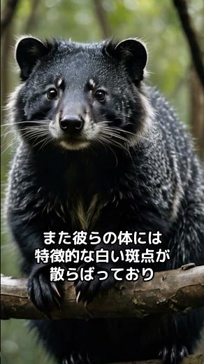 【ビントロング】魅力に迫る！珍しい哺乳類の生態と保護