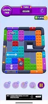 Color Block Jam Level 748 solution #games #colorblockjam #gaming #gameplay #colorblockjamgame