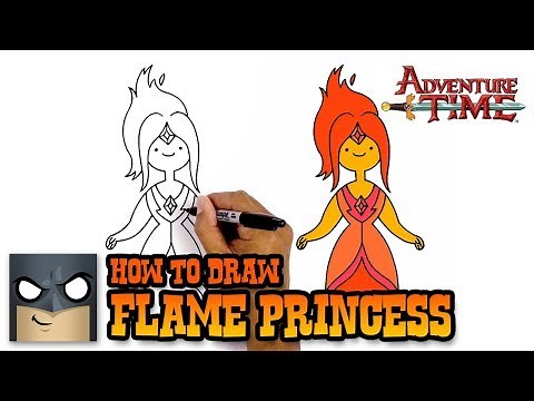 How to Draw Adventure Time | Flame Princess