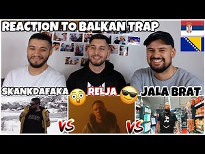 Reaction to Balkan Trap Music: SKANKDAFAKA "Imperia" vs. RELJA "MARIA" vs. JALA BRAT "99"