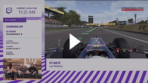 Twitch - F1 2017 E3 Gameplay!