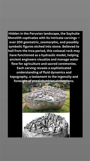 Title:The Sayhuite Monolith: Peru’s Ancient Hydraulic Masterpiece