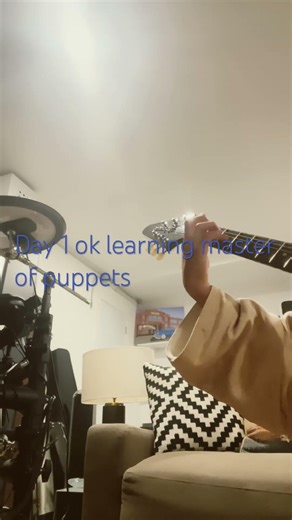 Day, one of learning, master of puppets