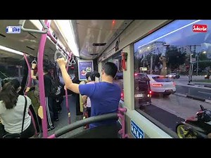 Bus 21 Ride To Reservoir Village / Bedok Reservoir Singapore