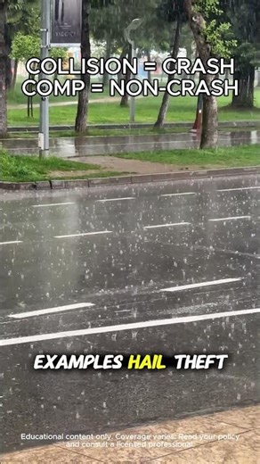 Collision vs Comprehensive #autoinsurance #comprehensive #collision #claims #insurancetips