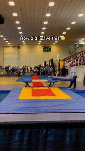Had coach stressing hard😂 #gymnastics #sports #olympics #flips #trampoline #doublemini #gymnast #fails #flipfail | Tomas Minc