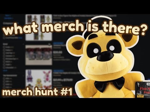 FNAF Merch Hunt (Online) | What merch is still out there?