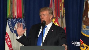 Highlights from Donald Trump’s speech on strategy in Afghanistan
