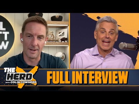 Joel Klatt on Mendoza not throwing at combine, 1.0 Mock Draft | FULL INTERVIEW | The Herd