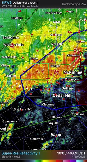 Big time rains are continuing to occur across the N half of the region. Gusty winds possible along the front of the band as well. | North Texas Weather