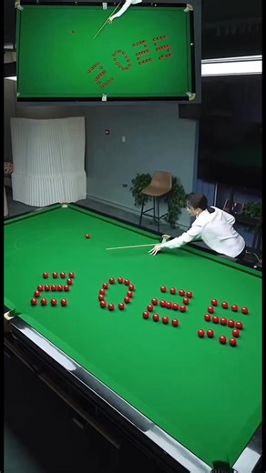 It’s real, not AI ✨ “Queen of Nine-Ball” Pan Xiaoting welcomes 2026 with stunning artistic billiards 🎱💫 #NewYear2026 | CGTN Sports Scene